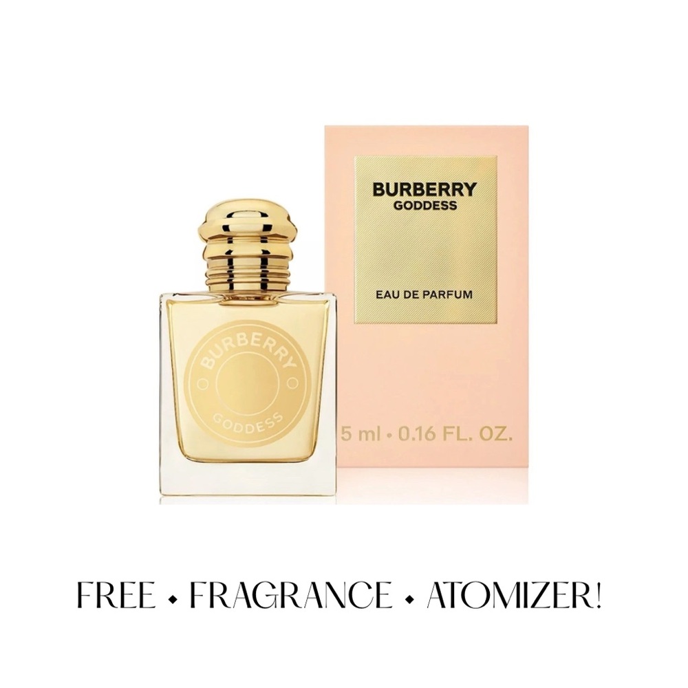 BURBERRY Goddess Eau de Parfum Mini Splash - .16 fl oz NIB - Picture 2 of 7